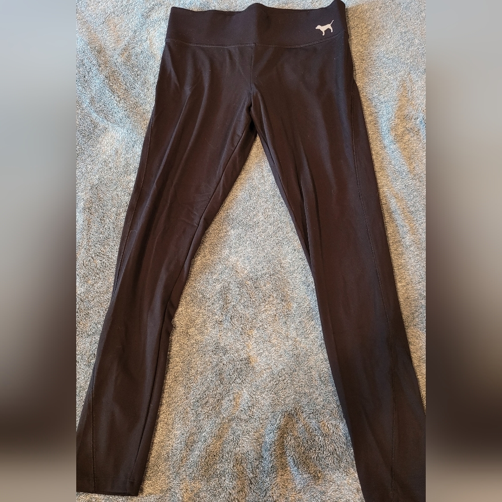 Victoria's Secret PINK black leggings
